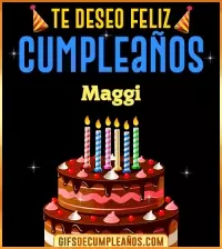 Te deseo Feliz Cumpleaños Maggi